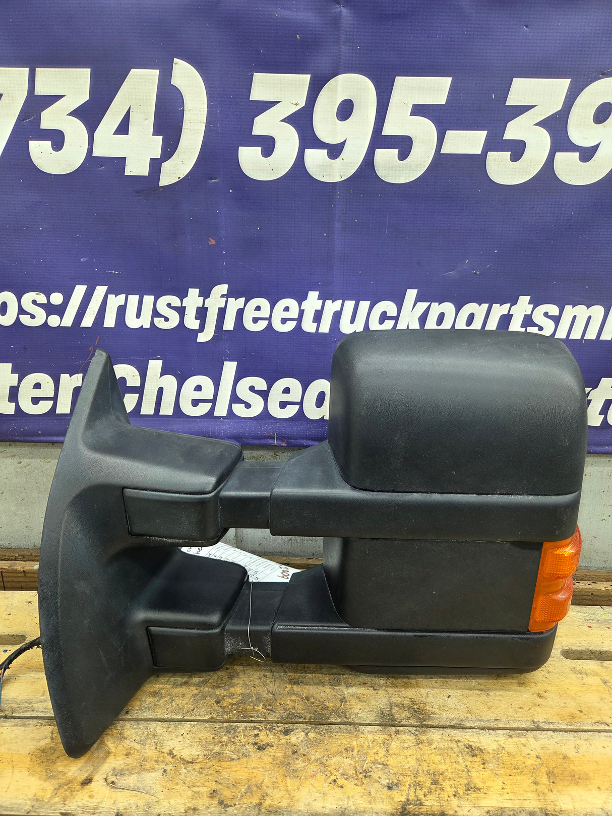 2008-2016 Ford Super Duty F250 F350 F450 F550 LH Driver Side Power Fold & Telescope Heated Towing Mirror OEM