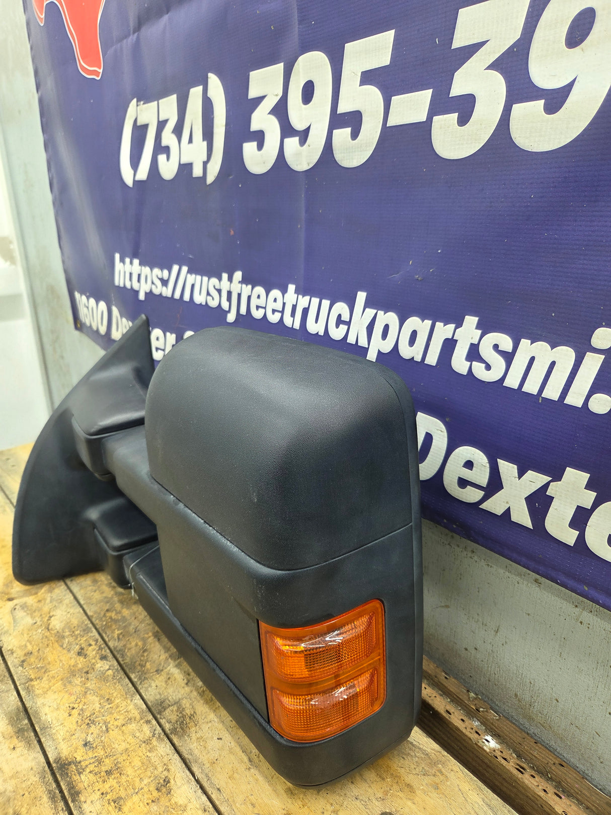 2008-2016 Ford Super Duty F250 F350 F450 F550 LH Driver Side Power Fold & Telescope Heated Towing Mirror OEM