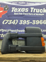 2008-2016 Ford Super Duty F250 F350 F450 F550 LH Driver Side Power Fold & Telescope Heated Towing Mirror OEM