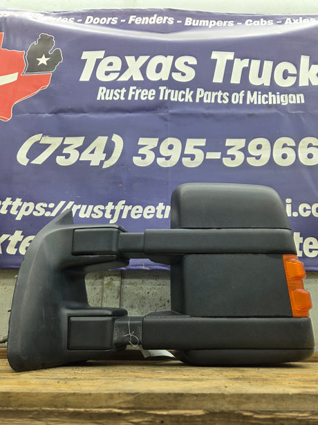 2008-2016 Ford Super Duty F250 F350 F450 F550 LH Driver Side Power Fold & Telescope Heated Towing Mirror OEM