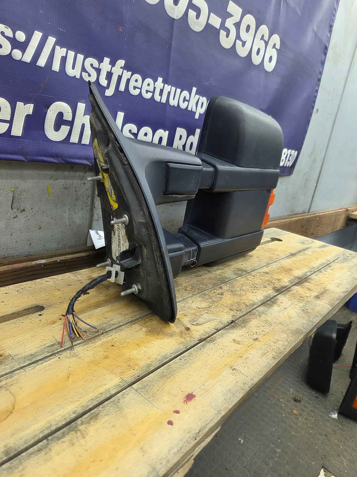 2008-2016 Ford Super Duty F250 F350 F450 F550 LH Driver Side Power Fold & Telescope Heated Towing Mirror OEM