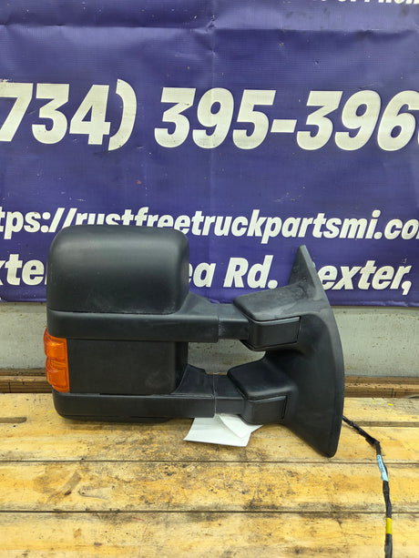 2011-2016 Ford Super Duty F250 F350 F450 F550 RH Passenger Side Power Folding & Telescoping Heated Towing Mirror OEM
