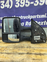 2011-2016 Ford Super Duty F250 F350 F450 F550 RH Passenger Side Power Folding & Telescoping Heated Towing Mirror OEM
