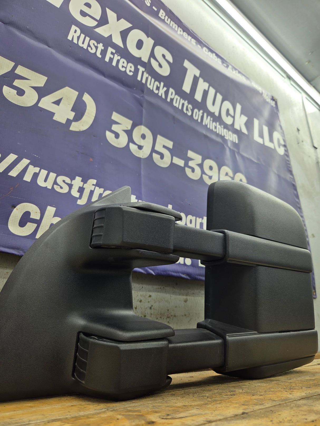 2008-2016 Ford Super Duty F250 F350 F450 F550 LH Driver Side Manual Towing Mirror OEM