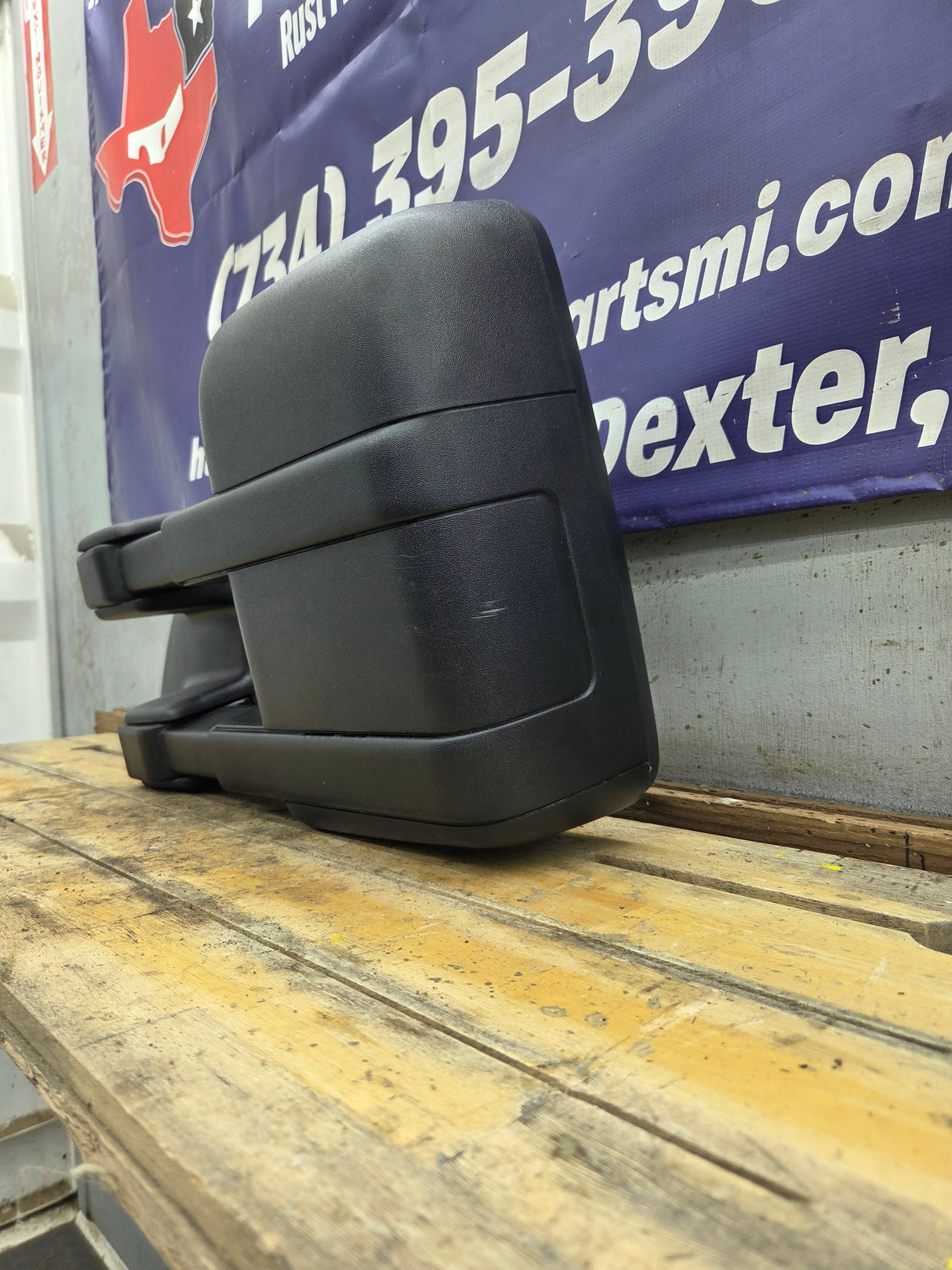 2008-2016 Ford Super Duty F250 F350 F450 F550 LH Driver Side Manual Towing Mirror OEM