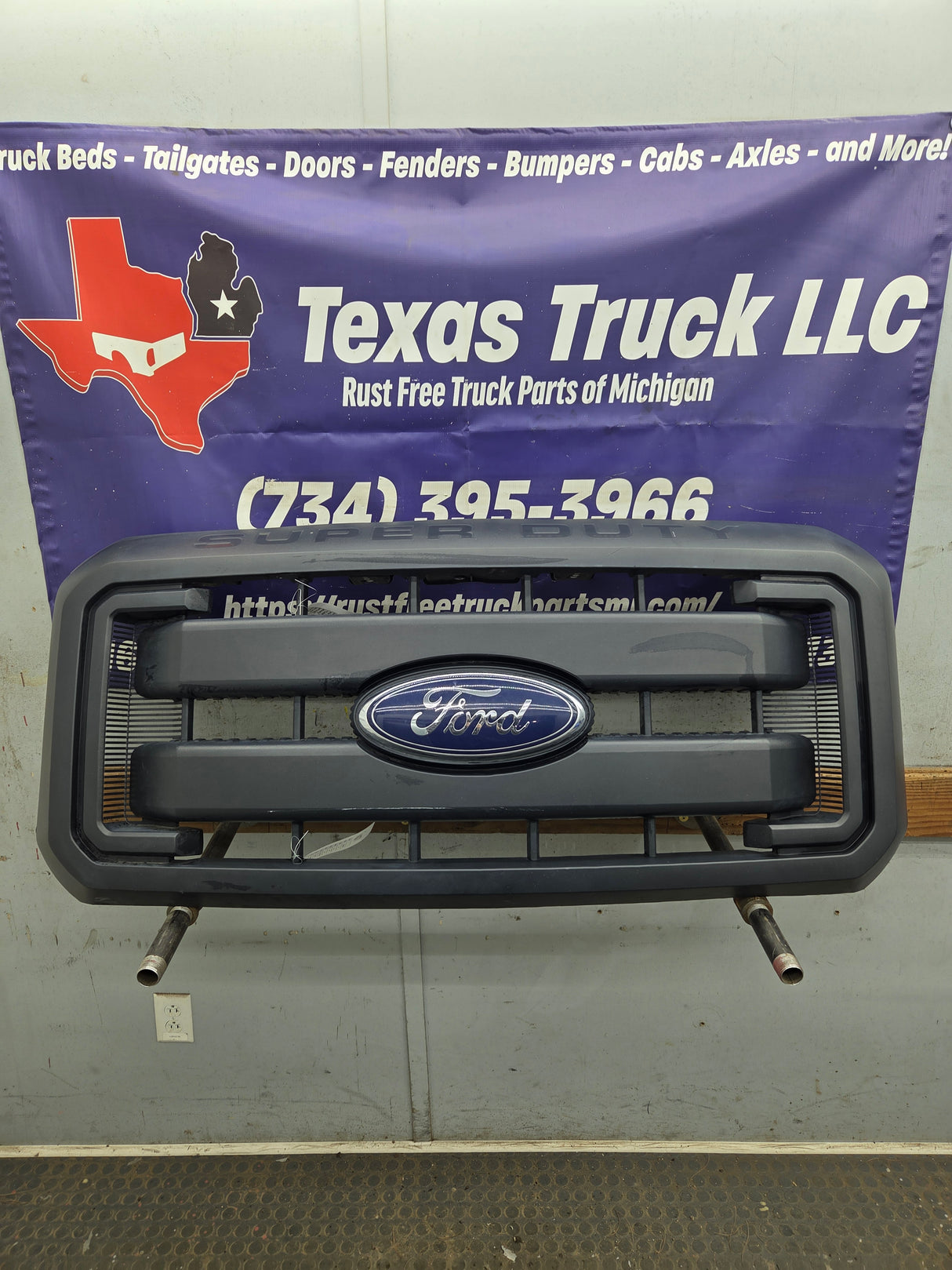 2011-2016 Ford Super Duty Black Grill F250 F350 F450 F550