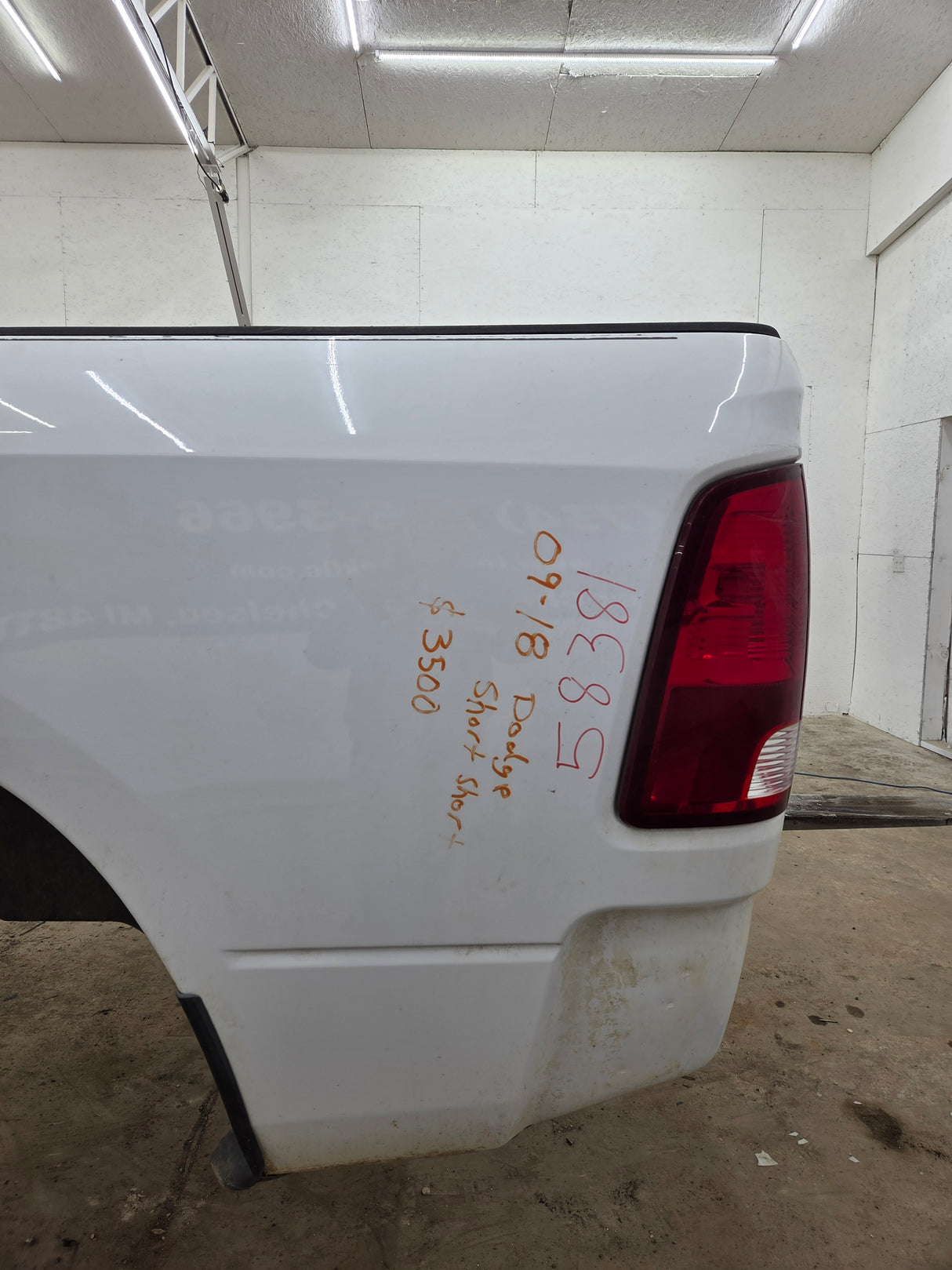 2009-2018 Dodge Ram 1500 4th gen 5' 7" Short Truck Bed
