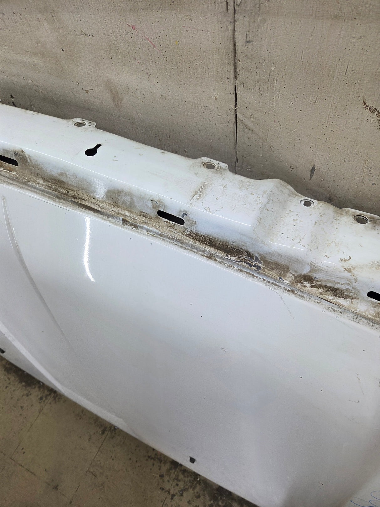 2008-2010 Ford Super Duty F250 F350 F450 F550 Hood - Oxford White