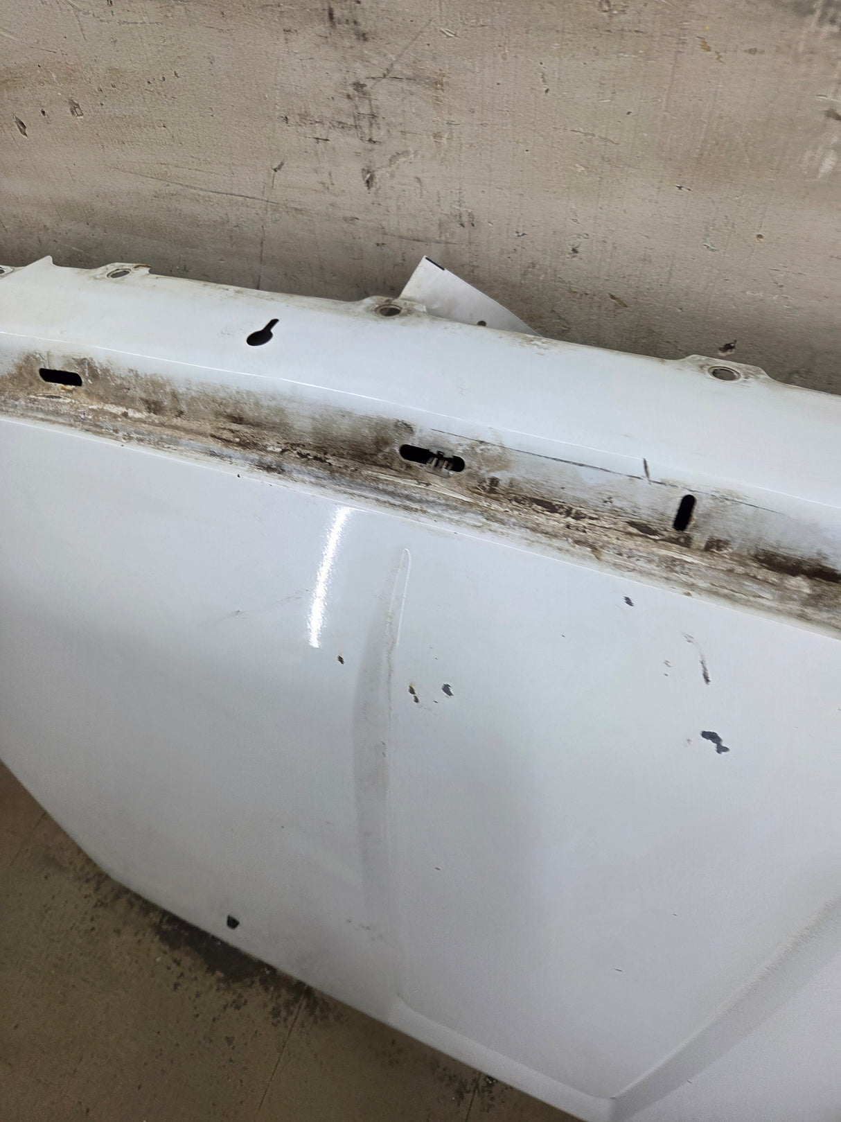 2008-2010 Ford Super Duty F250 F350 F450 F550 Hood - Oxford White