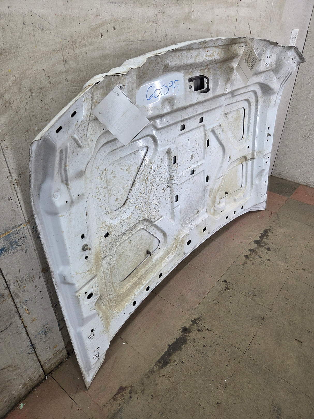 2008-2010 Ford Super Duty F250 F350 F450 F550 Hood - Oxford White