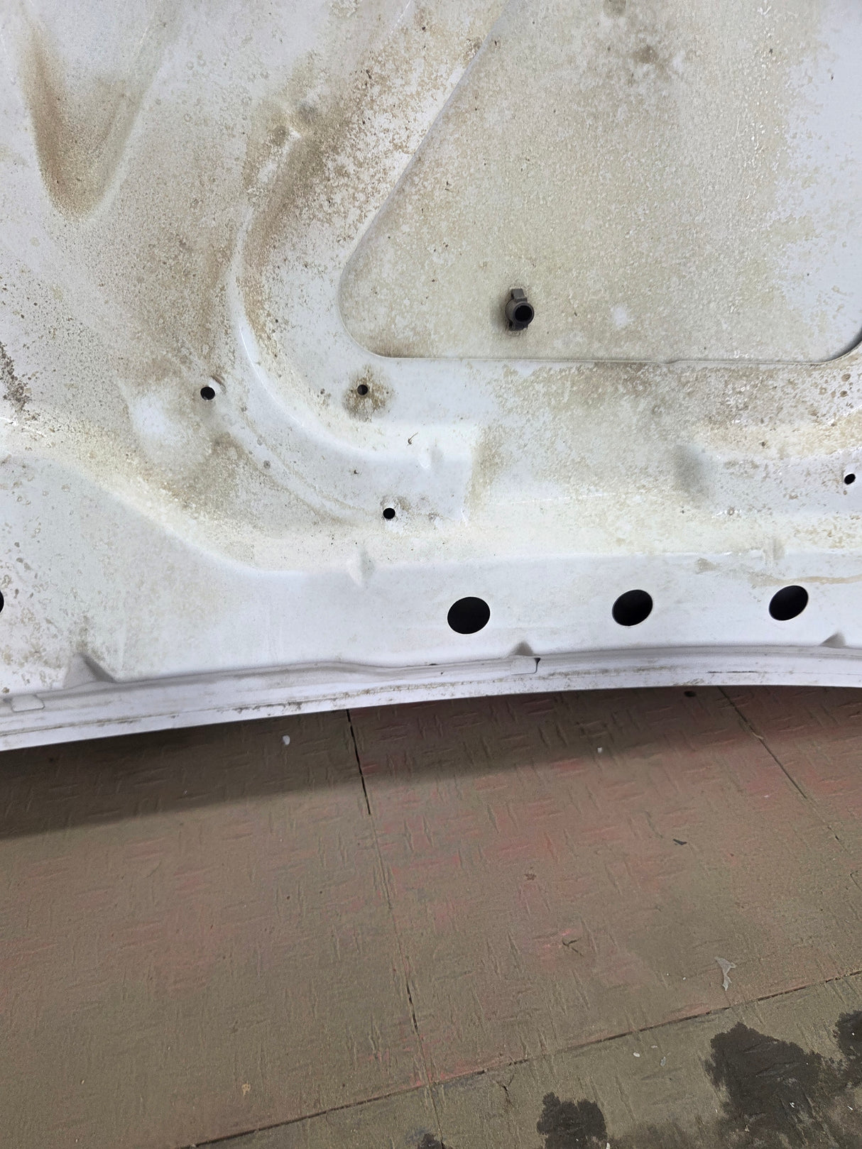 2008-2010 Ford Super Duty F250 F350 F450 F550 Hood - Oxford White