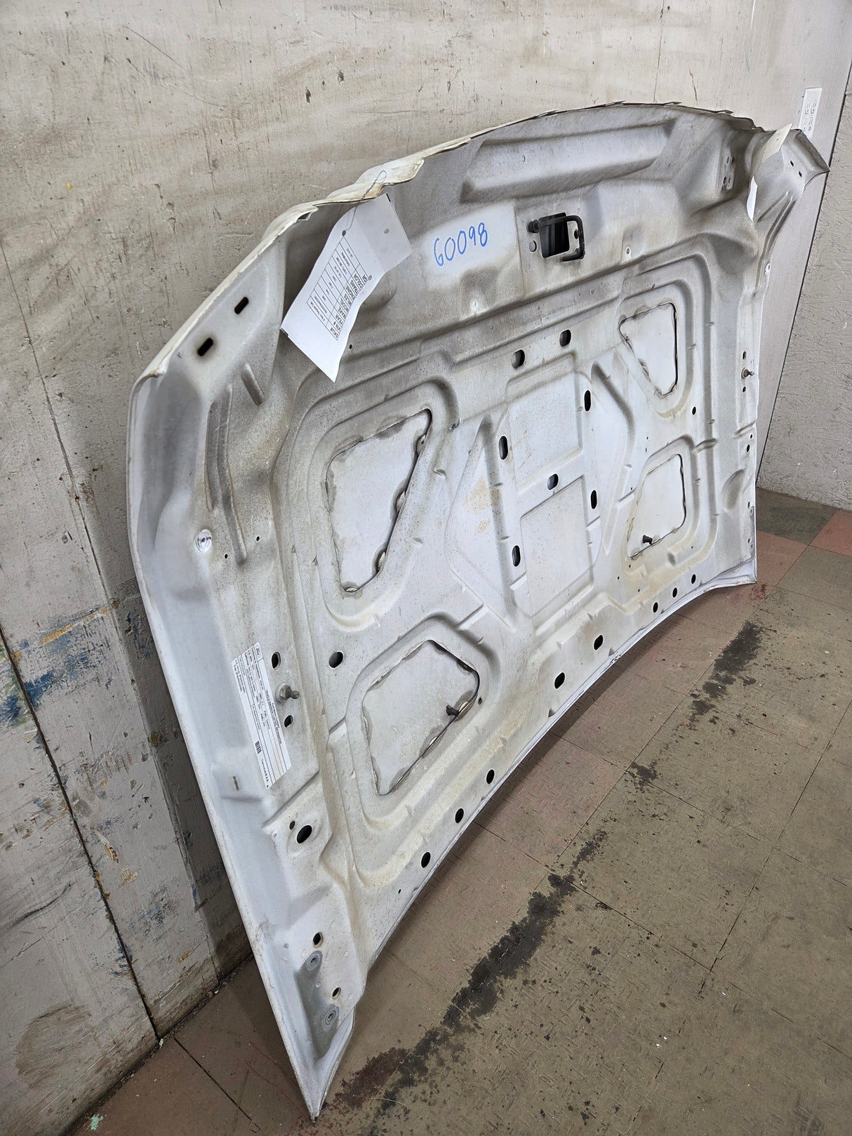2008-2010 Ford Super Duty F250 F350 F450 F550 Hood - Oxford White