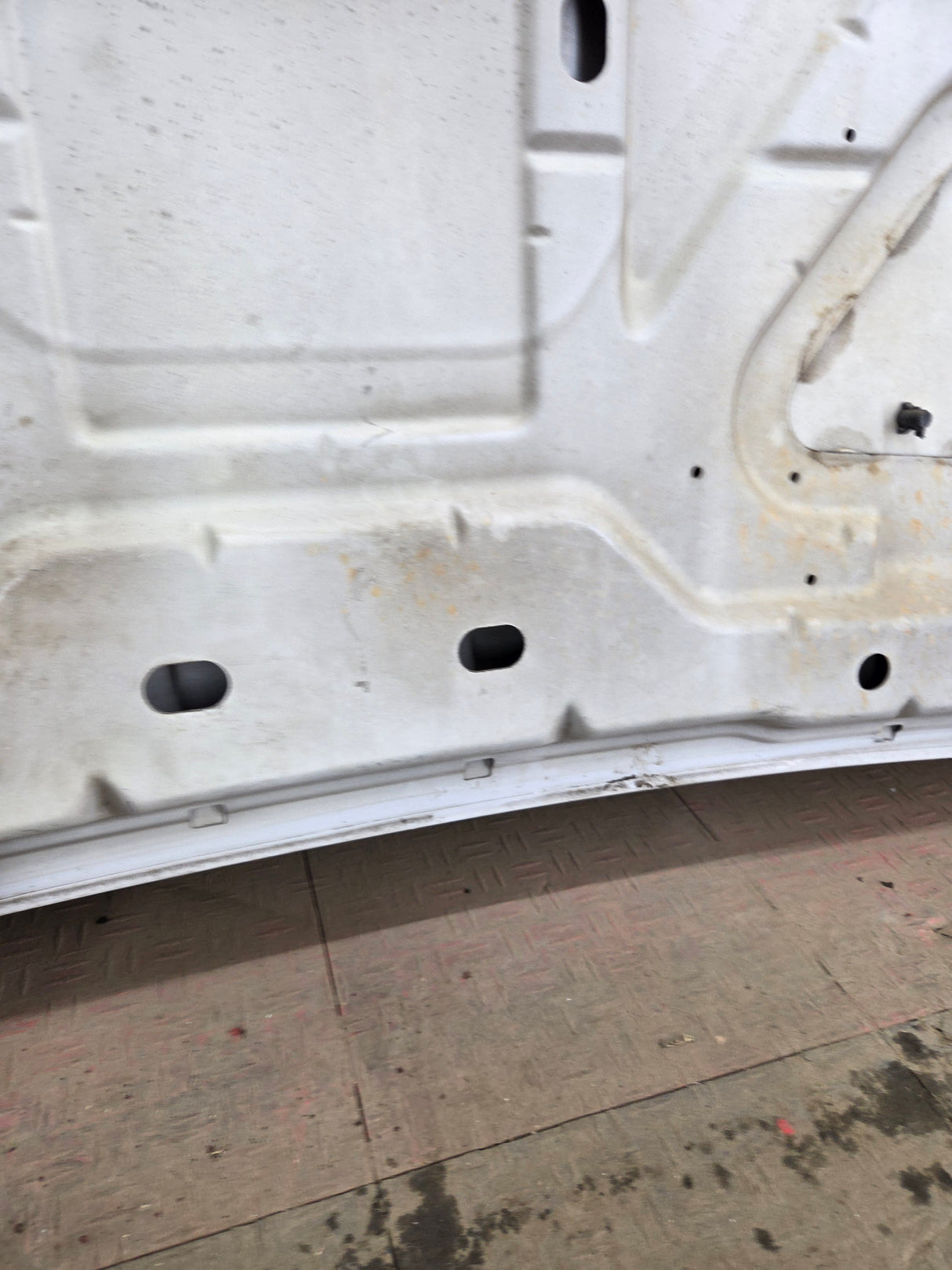 2008-2010 Ford Super Duty F250 F350 F450 F550 Hood - Oxford White