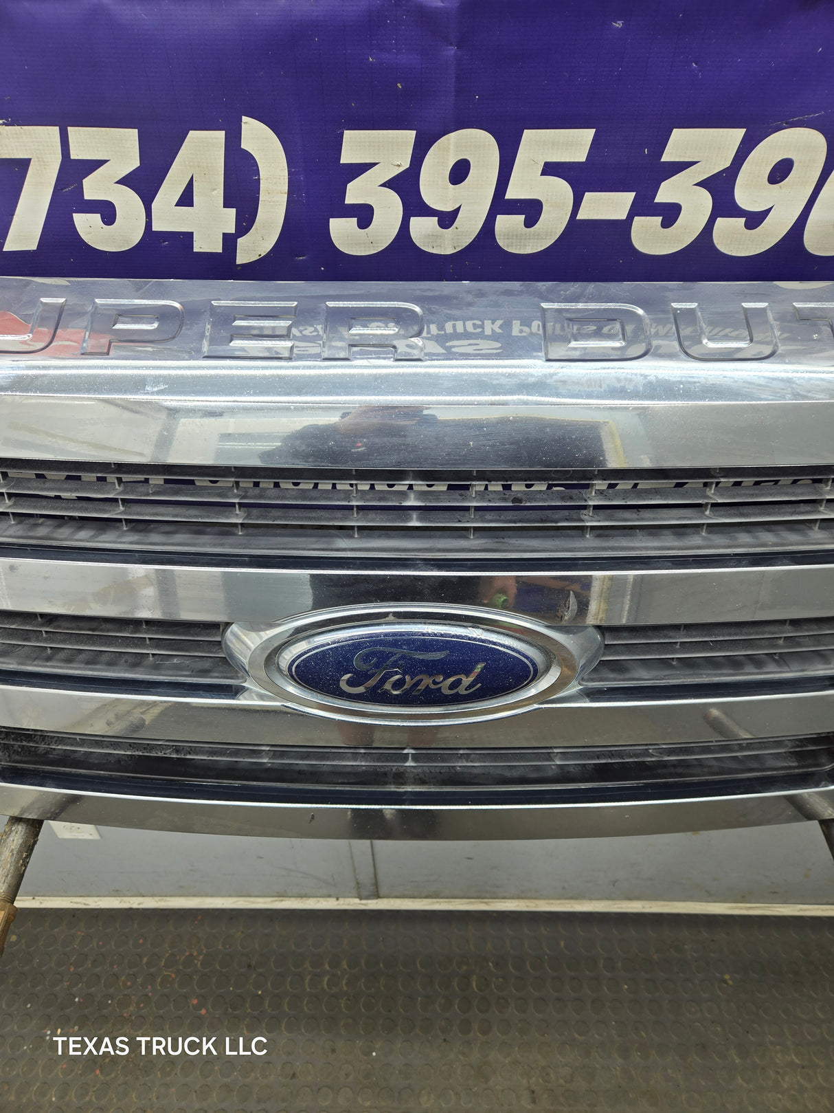 2008-2010 Ford Super Duty F250 F350 F450 F550 Chrome Grill Surround