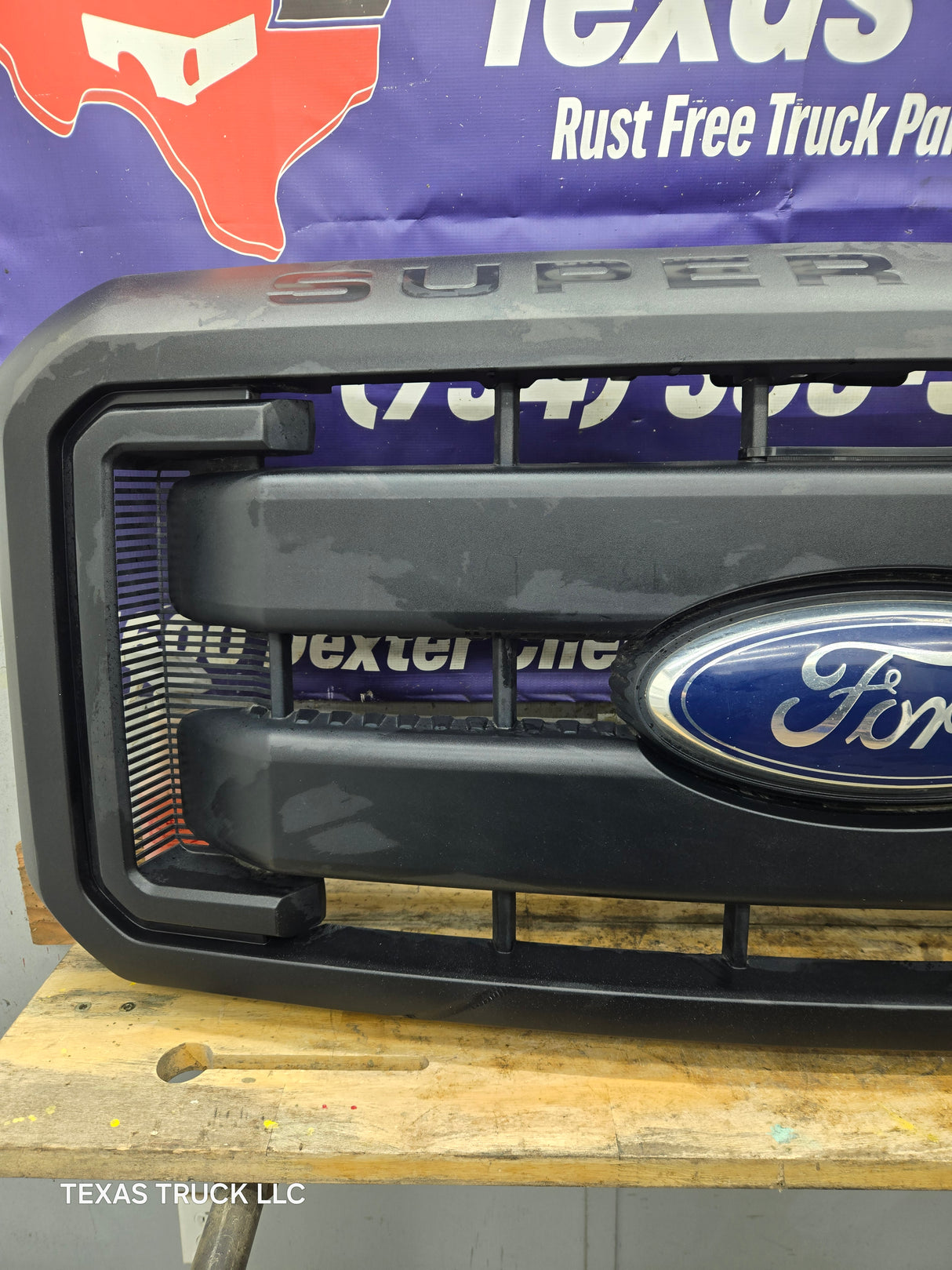 2011-2016 Ford Super Duty Black Grill F250 F350 F450 F550