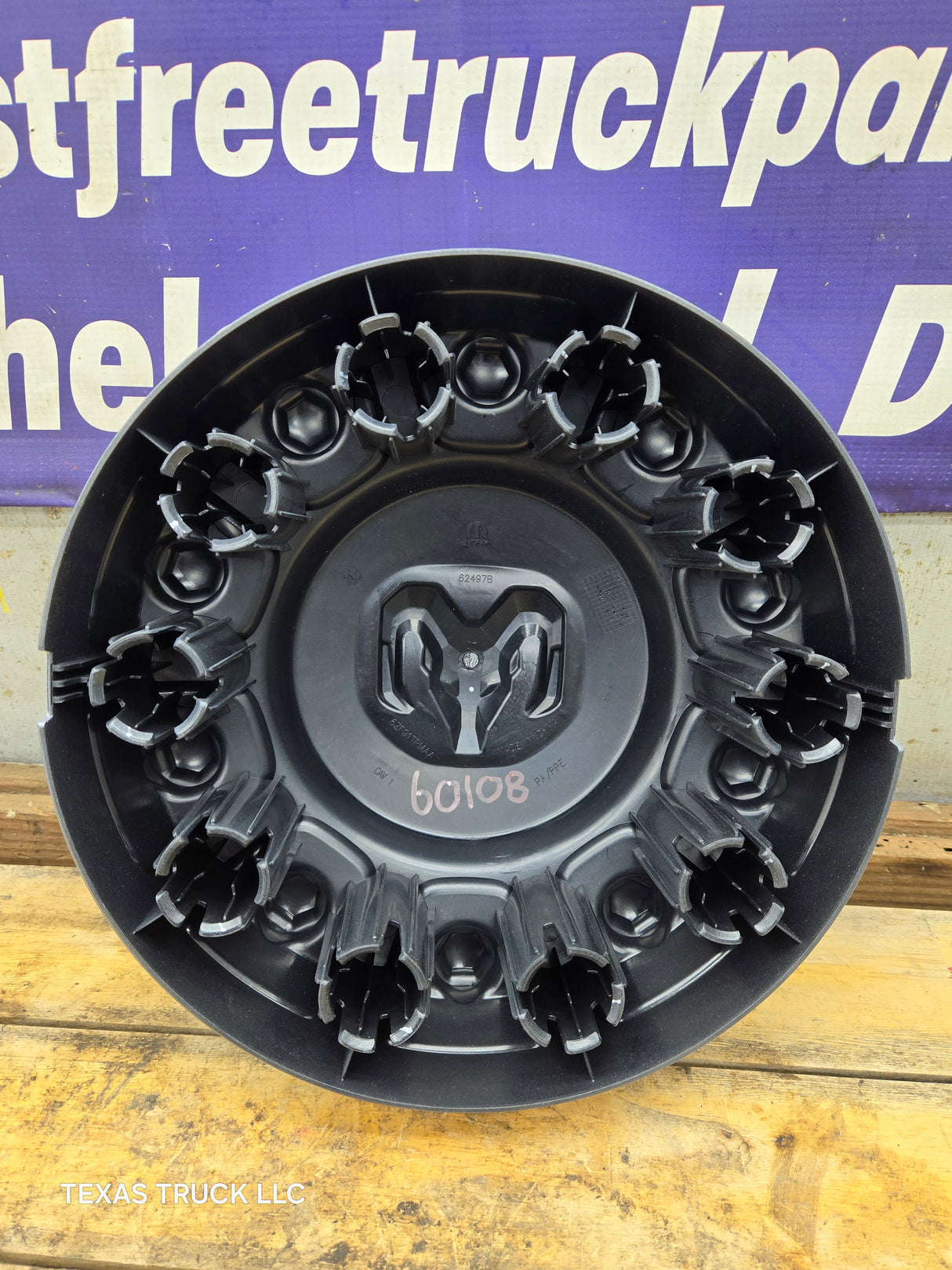 2019-2025 Dodge Ram 4500 5500 Dually Center Cap Hub Cap 6ZF91TRMAA