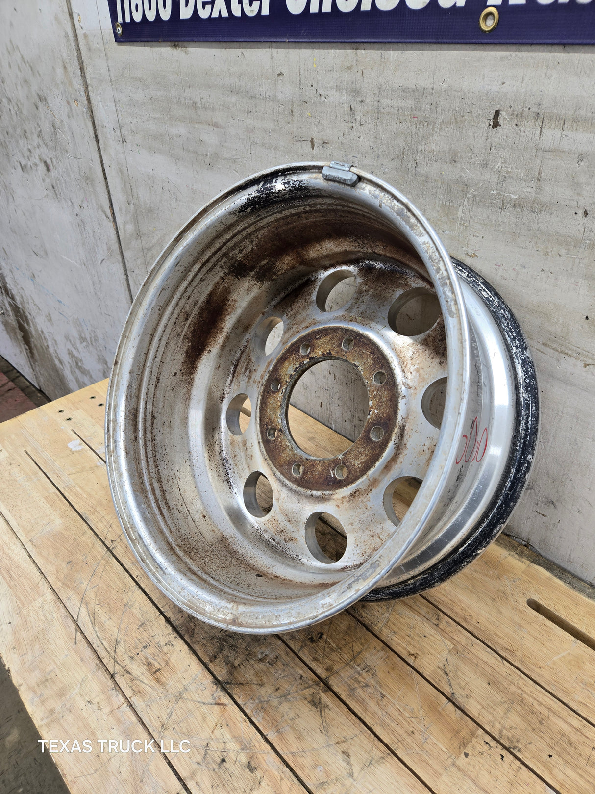 2005-2007 Ford Super Duty F250 F350 17" x 7.5" Aluminum Wheel 8x170 SRW