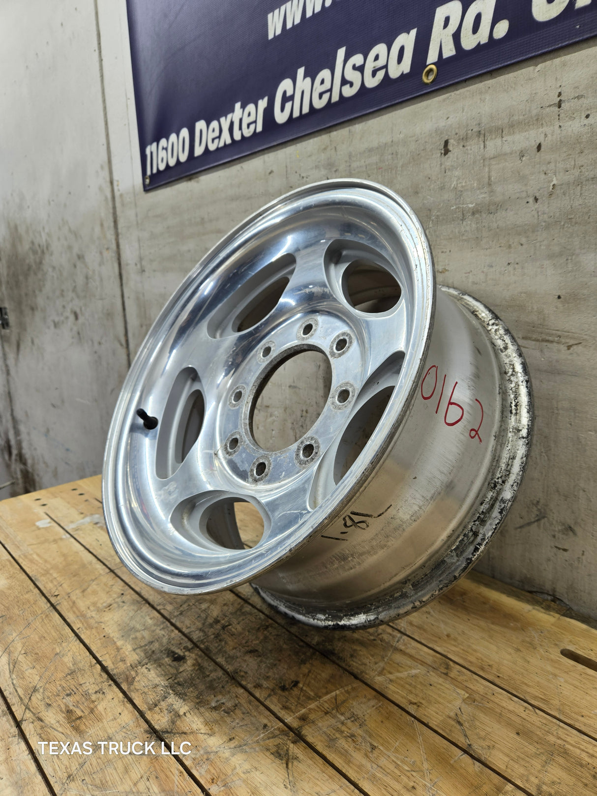 1999-2004 Ford F250 F350 Super Duty Excursion 16" Polished Aluminum Wheel Rim