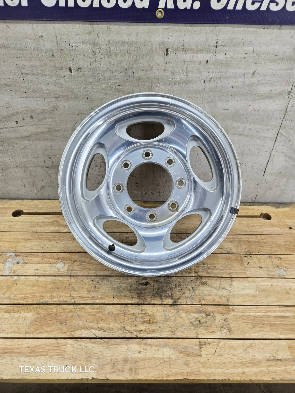 1999-2004 Ford F250 F350 Super Duty Excursion 16" Polished Aluminum Wheel Rim