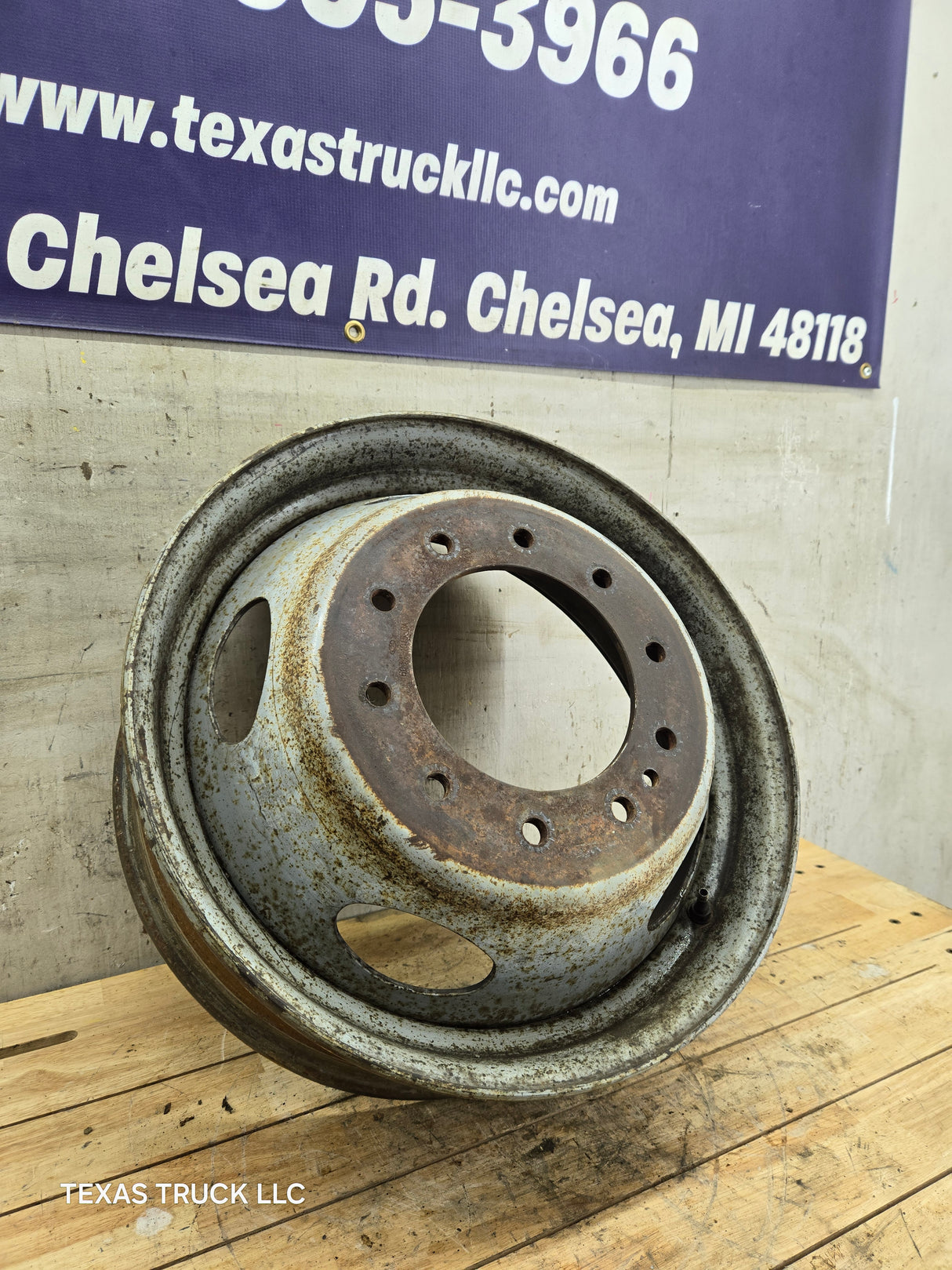 2005-2026 Ford Super Duty F450 F550 Dually Wheel 19.5" x 6.00 Rim 10 lug