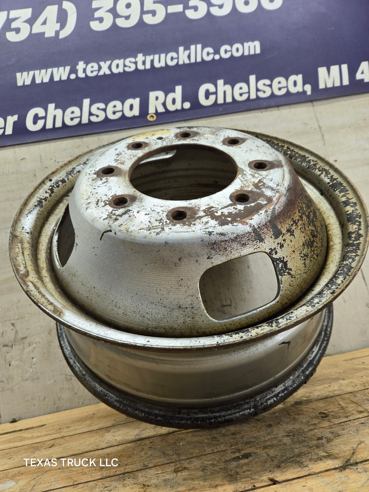 2005-2026 Ford Super Duty F350 Dually Wheel 17" x 6.5 Rim 8 lug