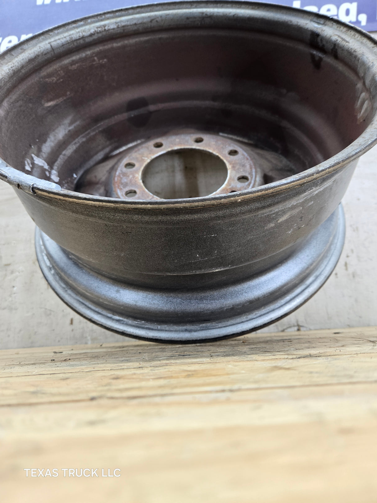2010-2016 Ford Super Duty F250 F350 17" x 7.5" Steel Wheel 8x170 SRW