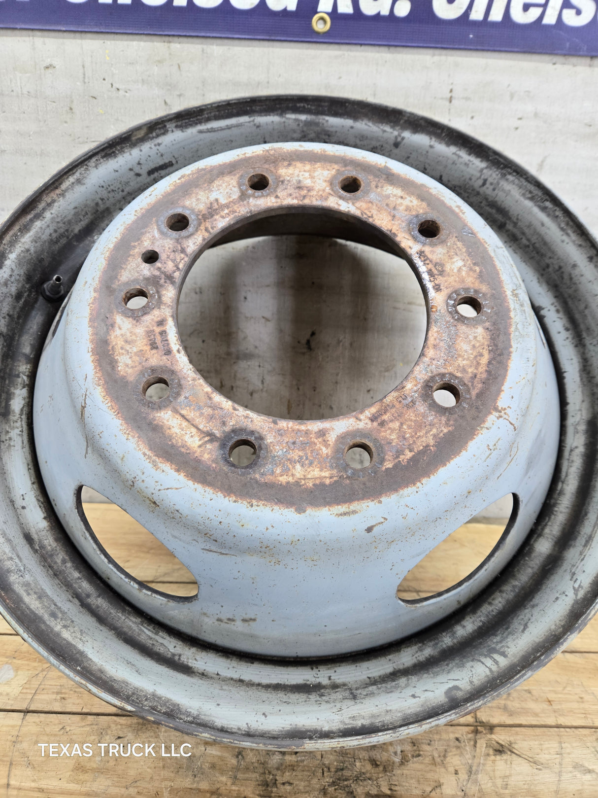 2005-2026 Ford Super Duty F450 F550 Dually Wheel 19.5" x 6.00 Rim 10 lug