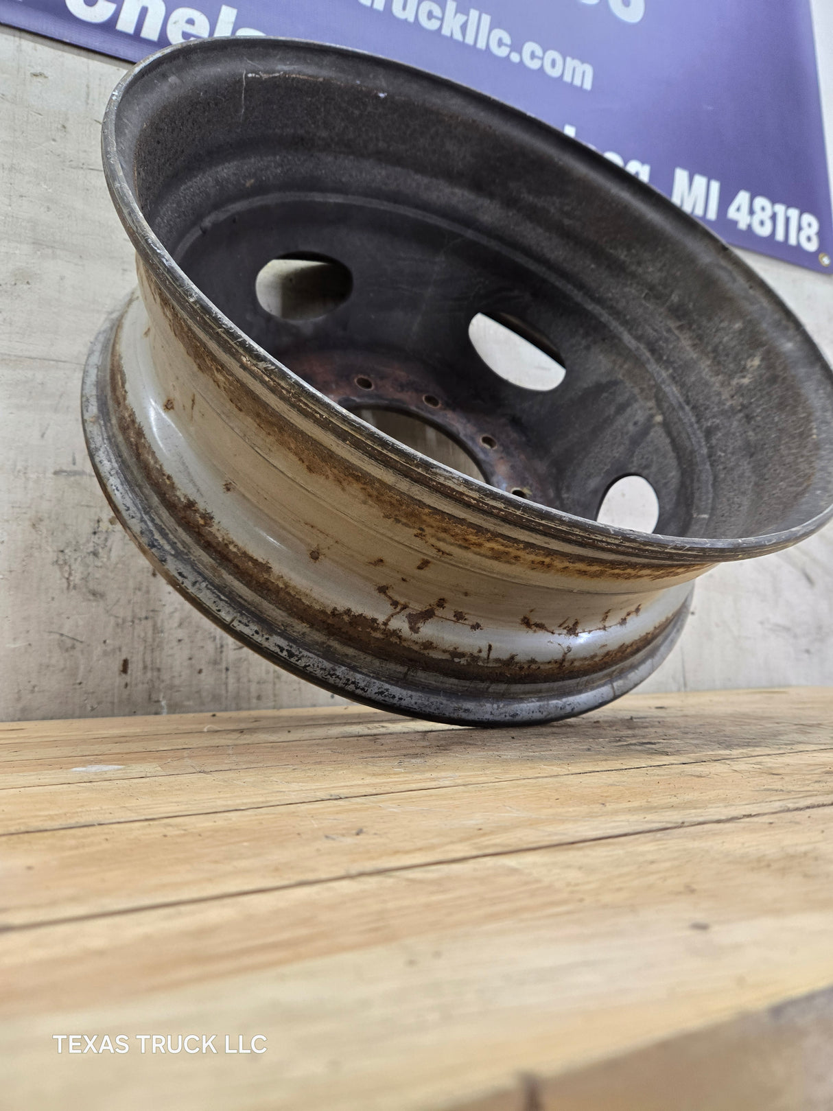 2005-2026 Ford Super Duty F450 F550 Dually Wheel 19.5" x 6.00 Rim 10 lug