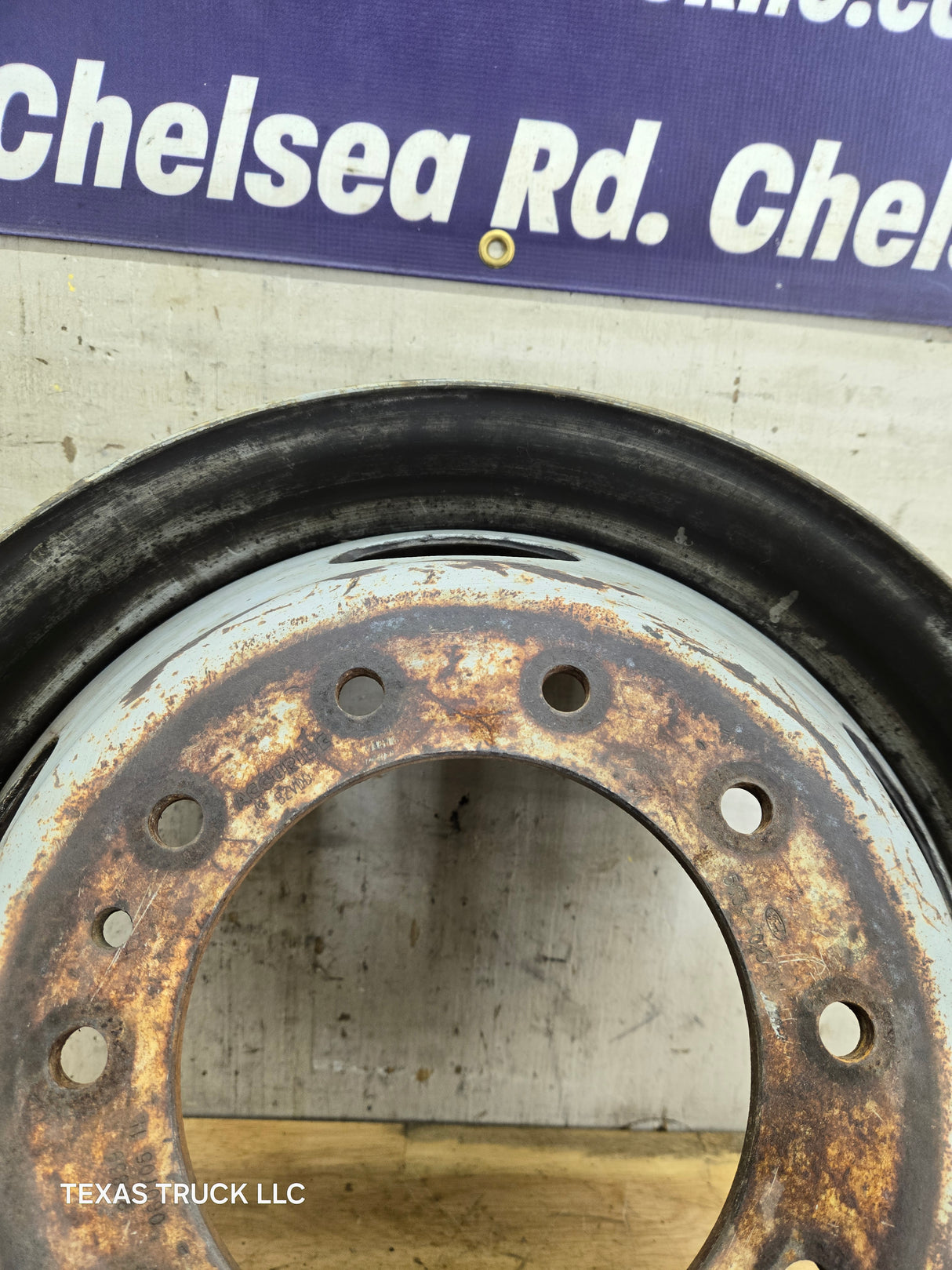 2005-2026 Ford Super Duty F450 F550 Dually Wheel 19.5" x 6.00 Rim 10 lug