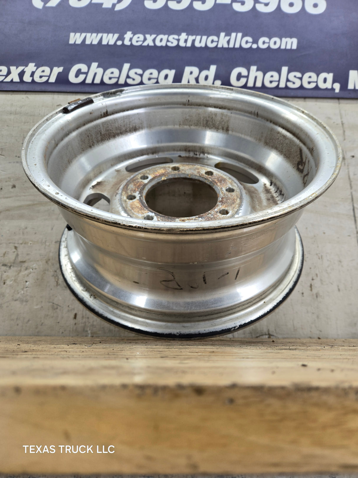 1999-2004 Ford F250 F350 Super Duty Excursion 16" Polished Aluminum Wheel Rim