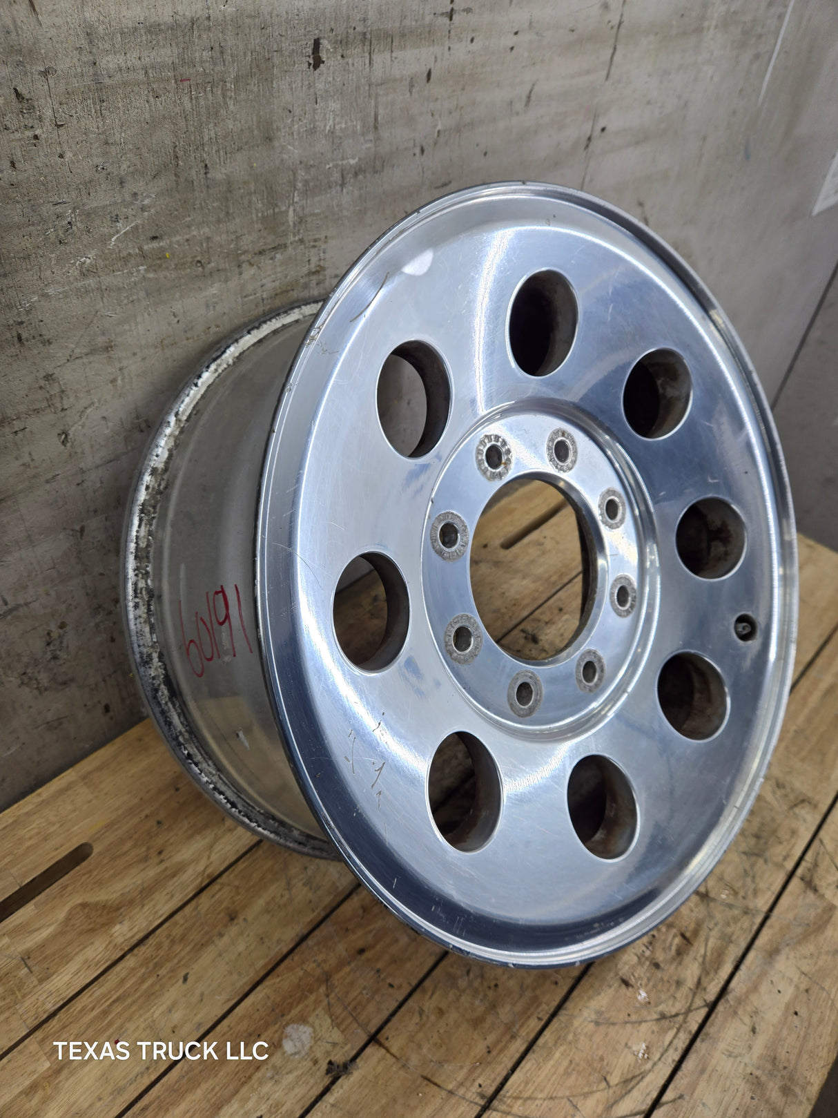 2005-2007 Ford Super Duty F250 F350 17" x 7.5" Aluminum Wheel 8x170 SRW