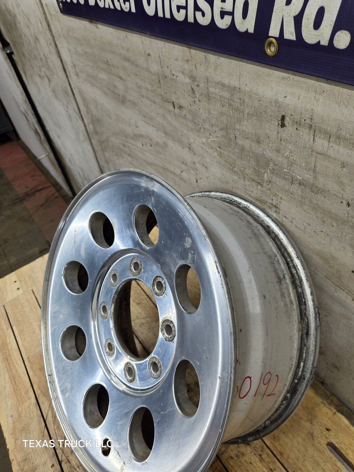 2005-2007 Ford Super Duty F250 F350 17" x 7.5" Aluminum Wheel 8x170 SRW