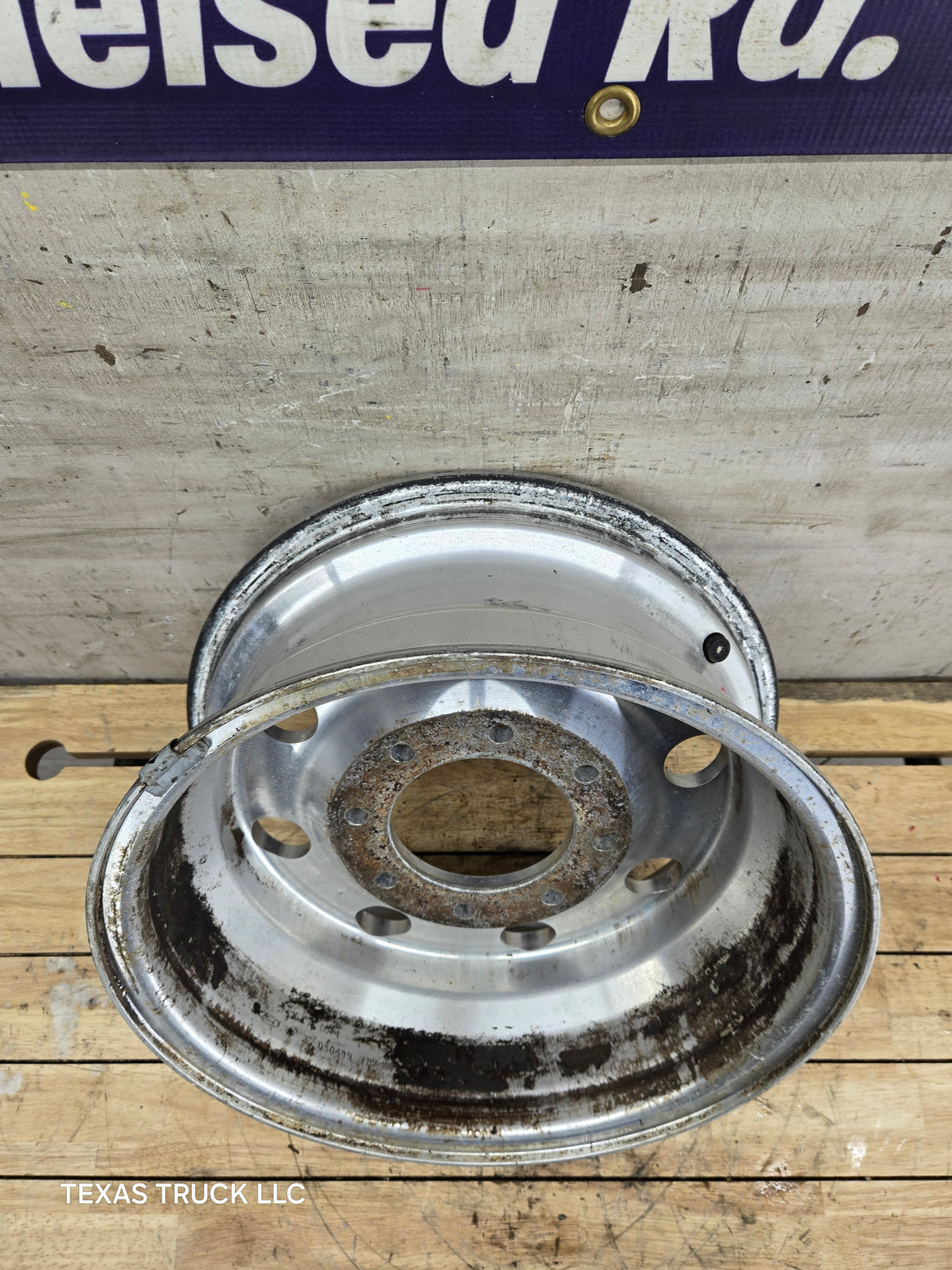 1999-2004 Ford F250 F350 Super Duty Excursion 16 x 7" Brushed Aluminum Wheel Rim 8 x 170
