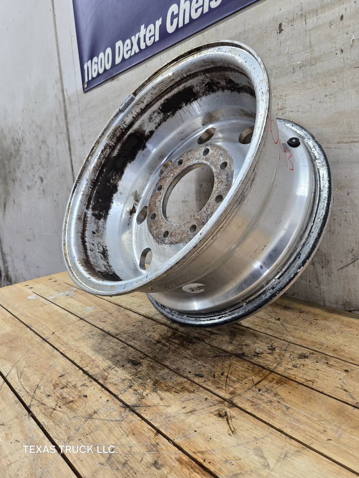 1999-2004 Ford F250 F350 Super Duty Excursion 16 x 7" Brushed Aluminum Wheel Rim 8 x 170