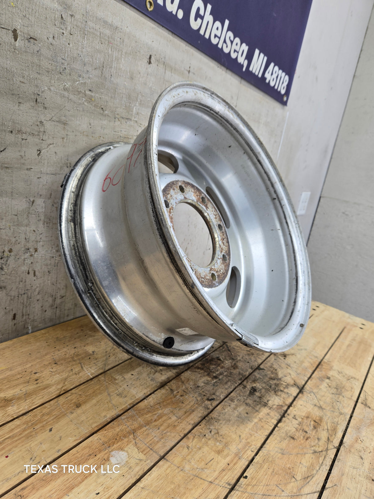 1999-2004 Ford F250 F350 Super Duty Excursion 16 x 7" Polished Aluminum Wheel Rim 8 x 170