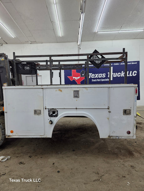 8' Steel Utility Service Body Truck Dually Utility Bed Universal