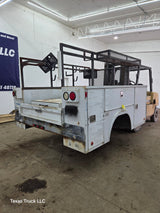 8' Steel Utility Service Body Truck Dually Utility Bed Universal