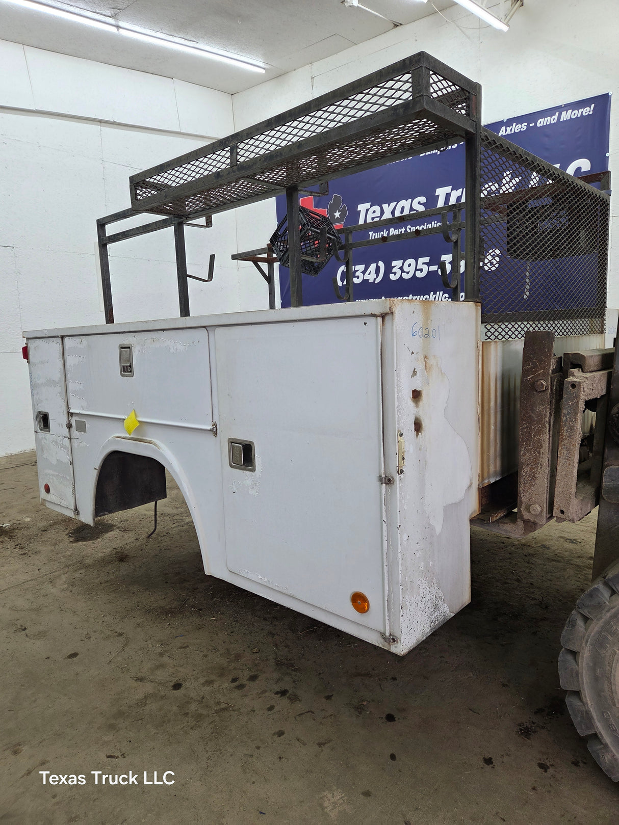 8' Steel Utility Service Body Truck Dually Utility Bed Universal