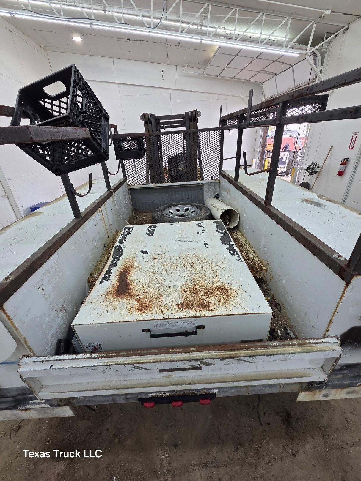 8' Steel Utility Service Body Truck Dually Utility Bed Universal