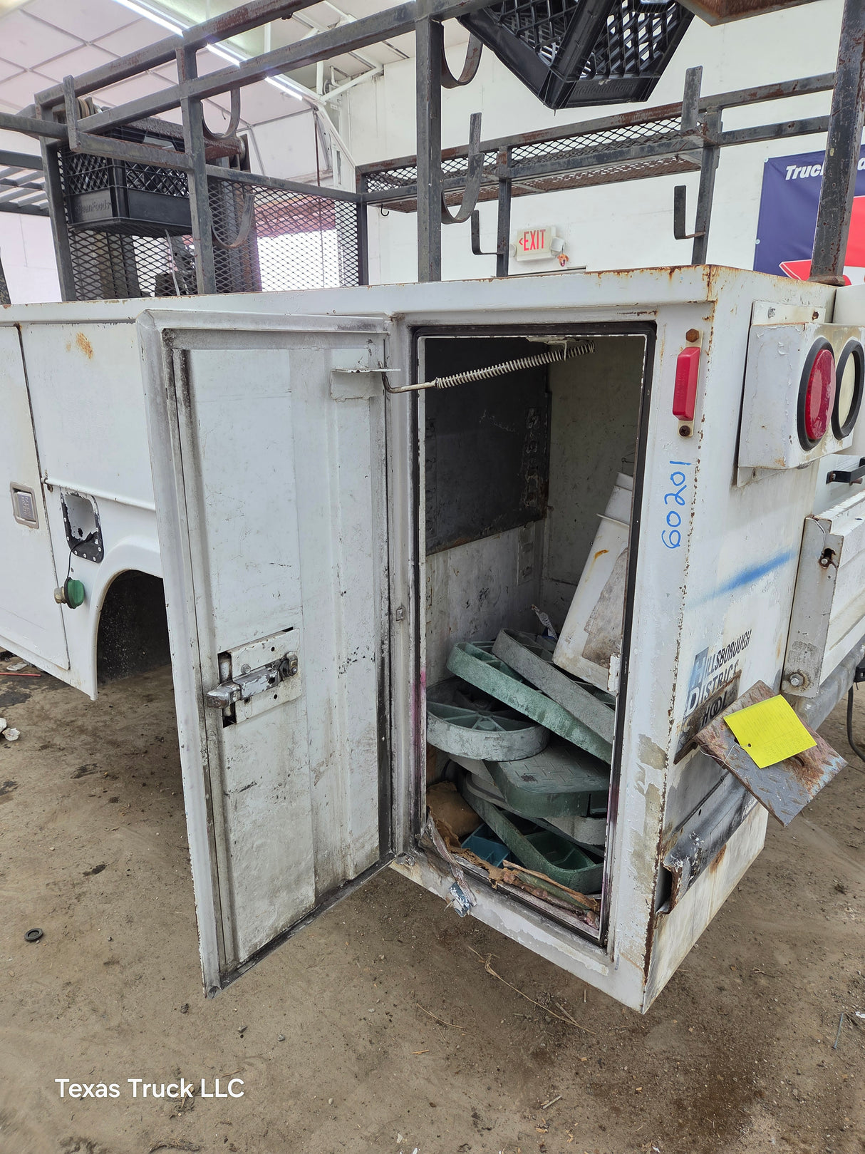 8' Steel Utility Service Body Truck Dually Utility Bed Universal