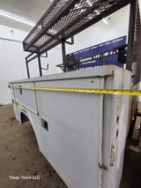 8' Steel Utility Service Body Truck Dually Utility Bed Universal