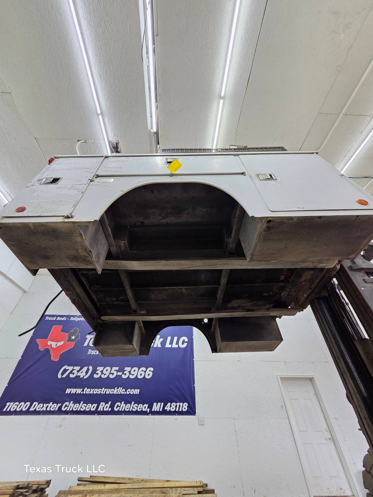 8' Steel Utility Service Body Truck Dually Utility Bed Universal