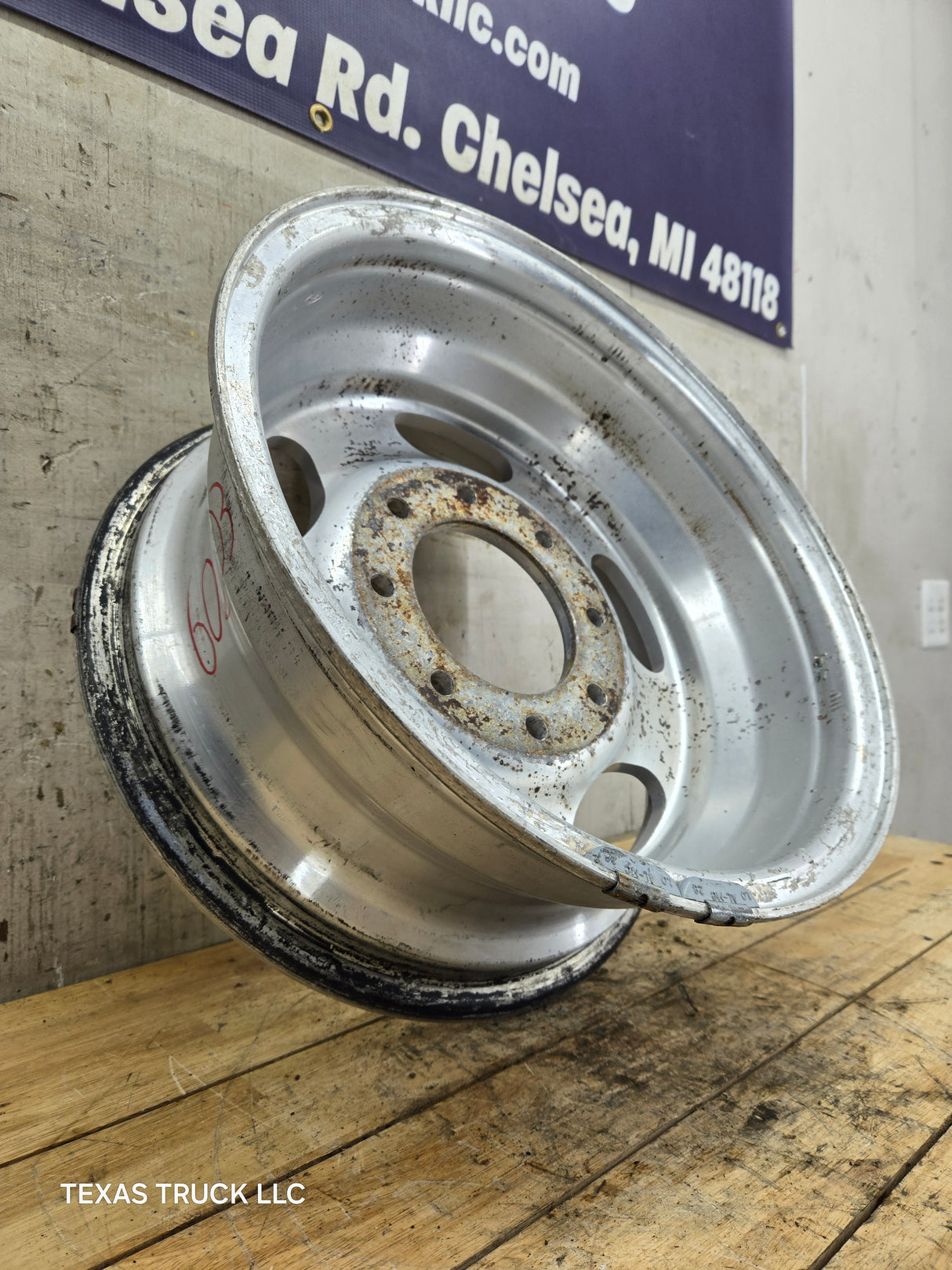 1999-2004 Ford F250 F350 Super Duty Excursion 16 x 7" Polished Aluminum Wheel Rim 8 x 170