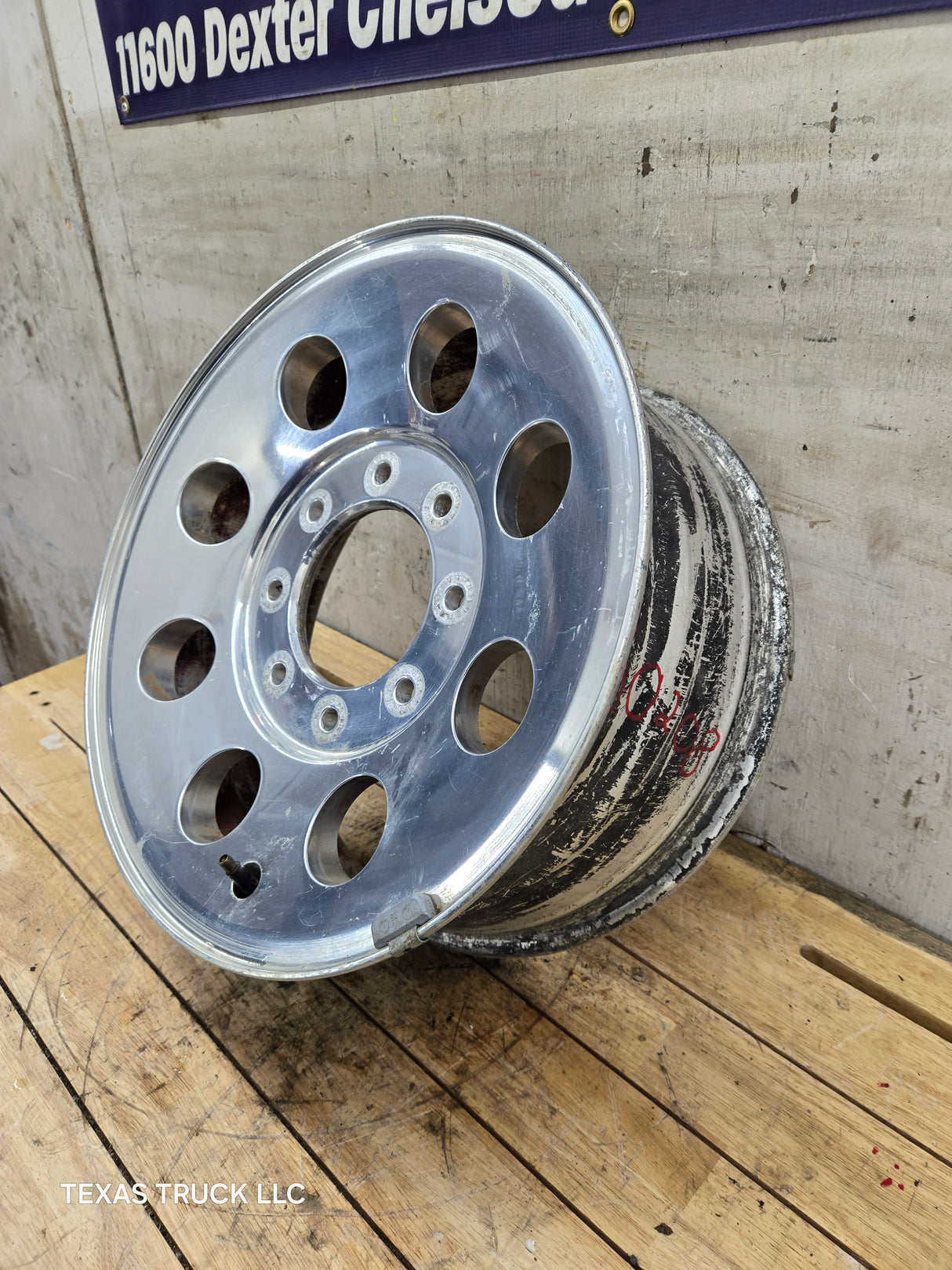 2005-2007 Ford Super Duty F250 F350 17" x 7.5" Aluminum Wheel 8x170 SRW