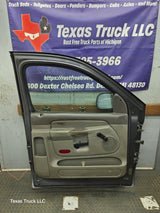 2003-2008 Dodge Ram 3rd Gen Driver Side Front Quad Cab Crew Cab Door 1500 2500 3500 4500 5500 - Gray