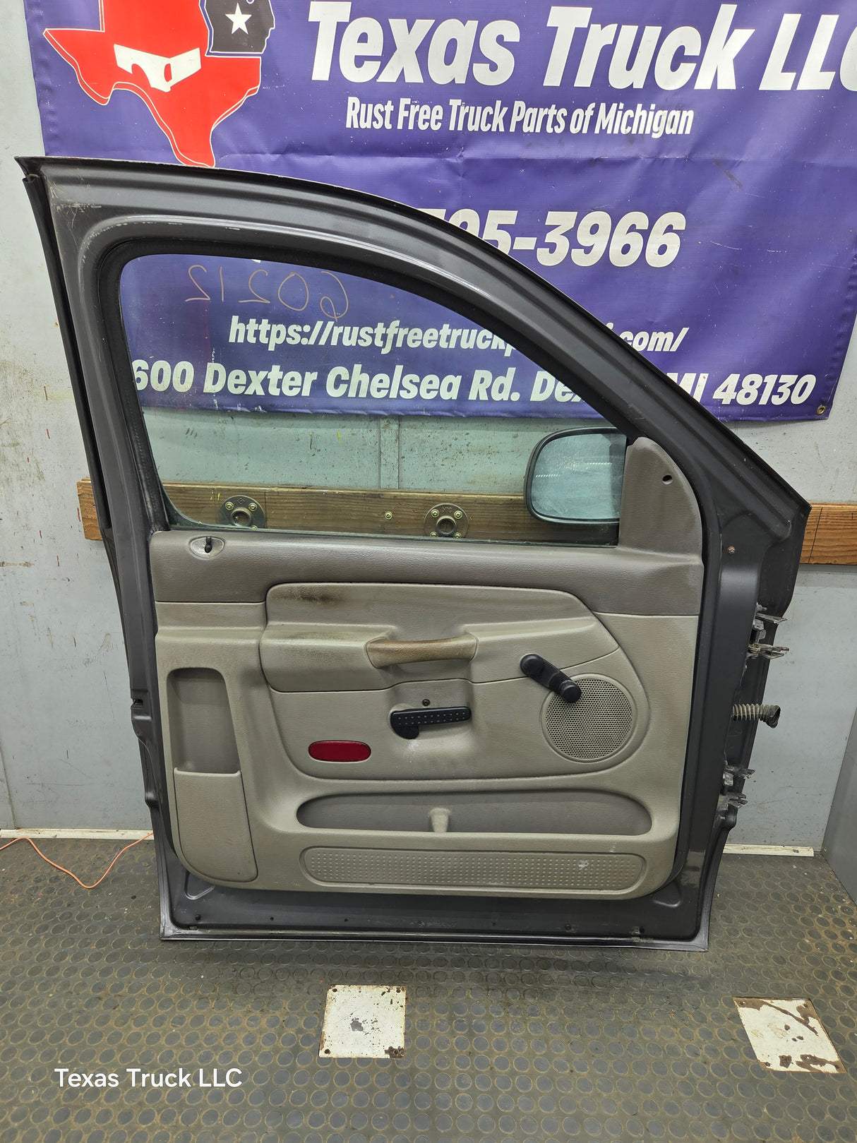 2003-2008 Dodge Ram 3rd Gen Driver Side Front Quad Cab Crew Cab Door 1500 2500 3500 4500 5500 - Gray