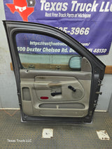 2003-2008 Dodge Ram 3rd Gen Driver Side Front Quad Cab Crew Cab Door 1500 2500 3500 4500 5500 - Gray