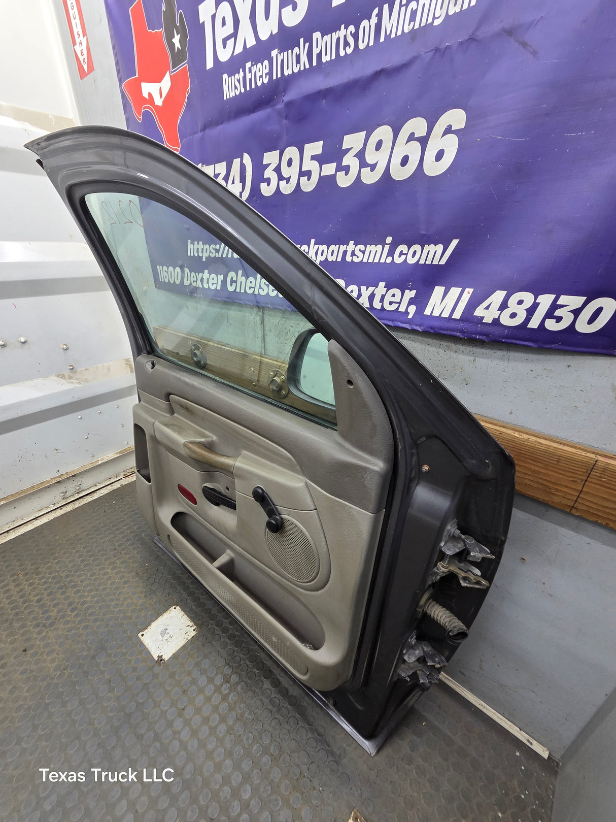 2003-2008 Dodge Ram 3rd Gen Driver Side Front Quad Cab Crew Cab Door 1500 2500 3500 4500 5500 - Gray