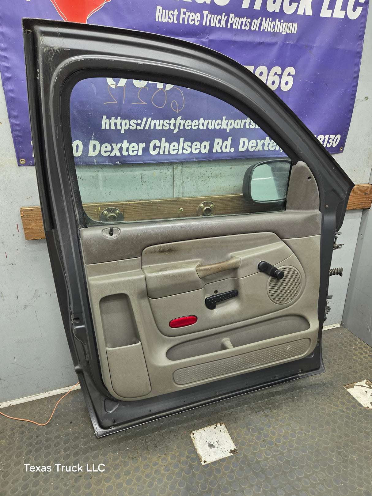 2003-2008 Dodge Ram 3rd Gen Driver Side Front Quad Cab Crew Cab Door 1500 2500 3500 4500 5500 - Gray