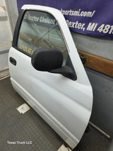 1994-2002 Dodge Ram 2nd Gen RH Passenger Side Front Door Regular Cab / 2 Door Ext Cab 1500 2500 3500 ROUND CORNER - White (Copy)